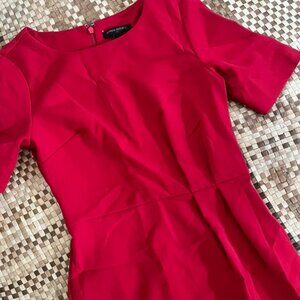 Red BR Career Dress